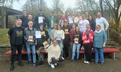 Alle 21 Teilnehmenden der diesjährigen Jugendleiterschulung haben den Lehrgang erfolgreich absolviert. (Foto: OBK)