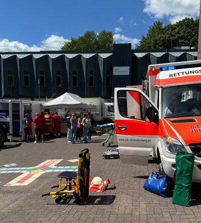Aktionstag "Handeln macht Schule" - Katastrophenvorsorge: Johanniter (Foto: OBK)